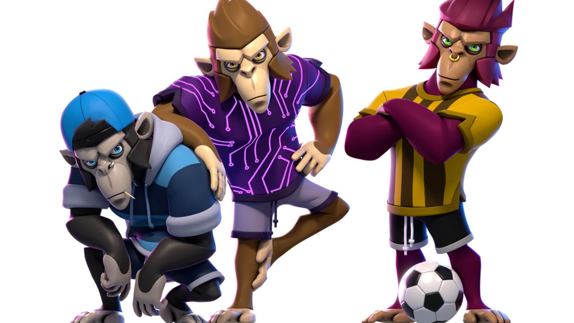 NFTs Football Monkeys