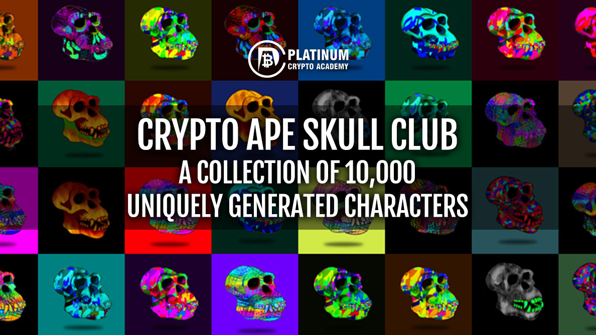 Crypto Ape Skull Club - A collection of 10,000 Uniquely Generated Characters