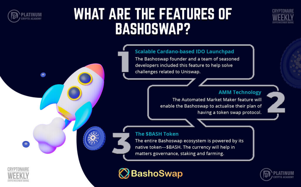 What are the Features of Bashoswap?