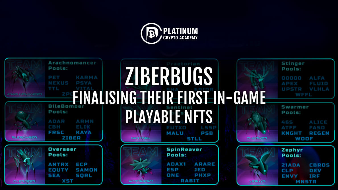 ZiberBugs Finalising their First In-game Playable NFTs